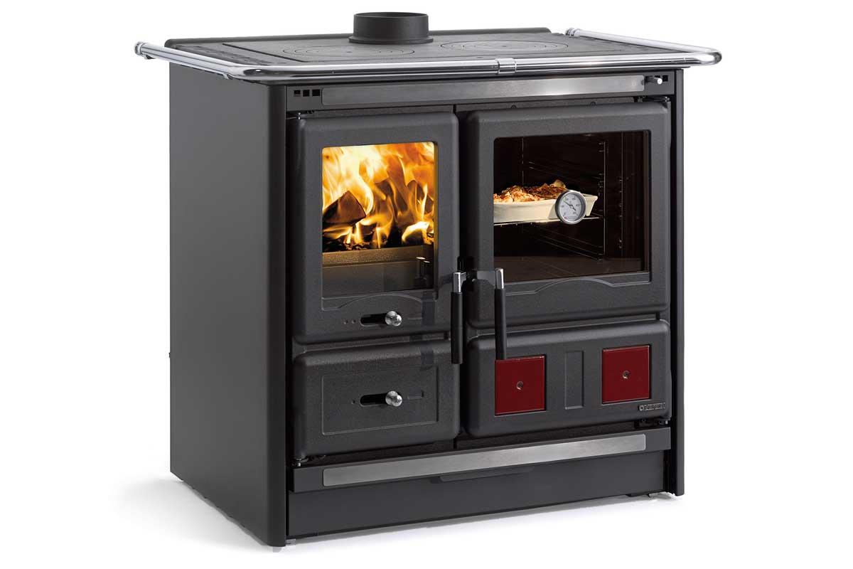 Holzherd Rosa L 5.0 Steel von La Nordica